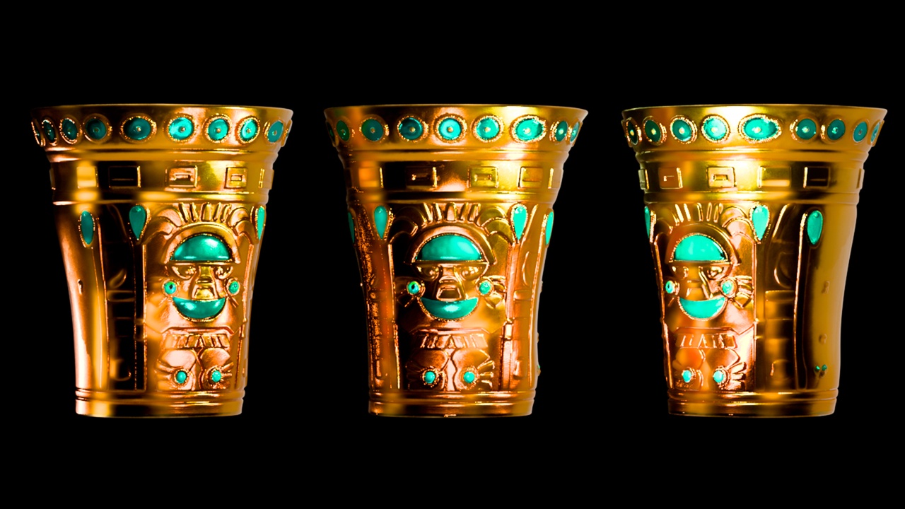 Media 1 for listing Kero Inca Vase - Mesh GenAI - Blender 4.4