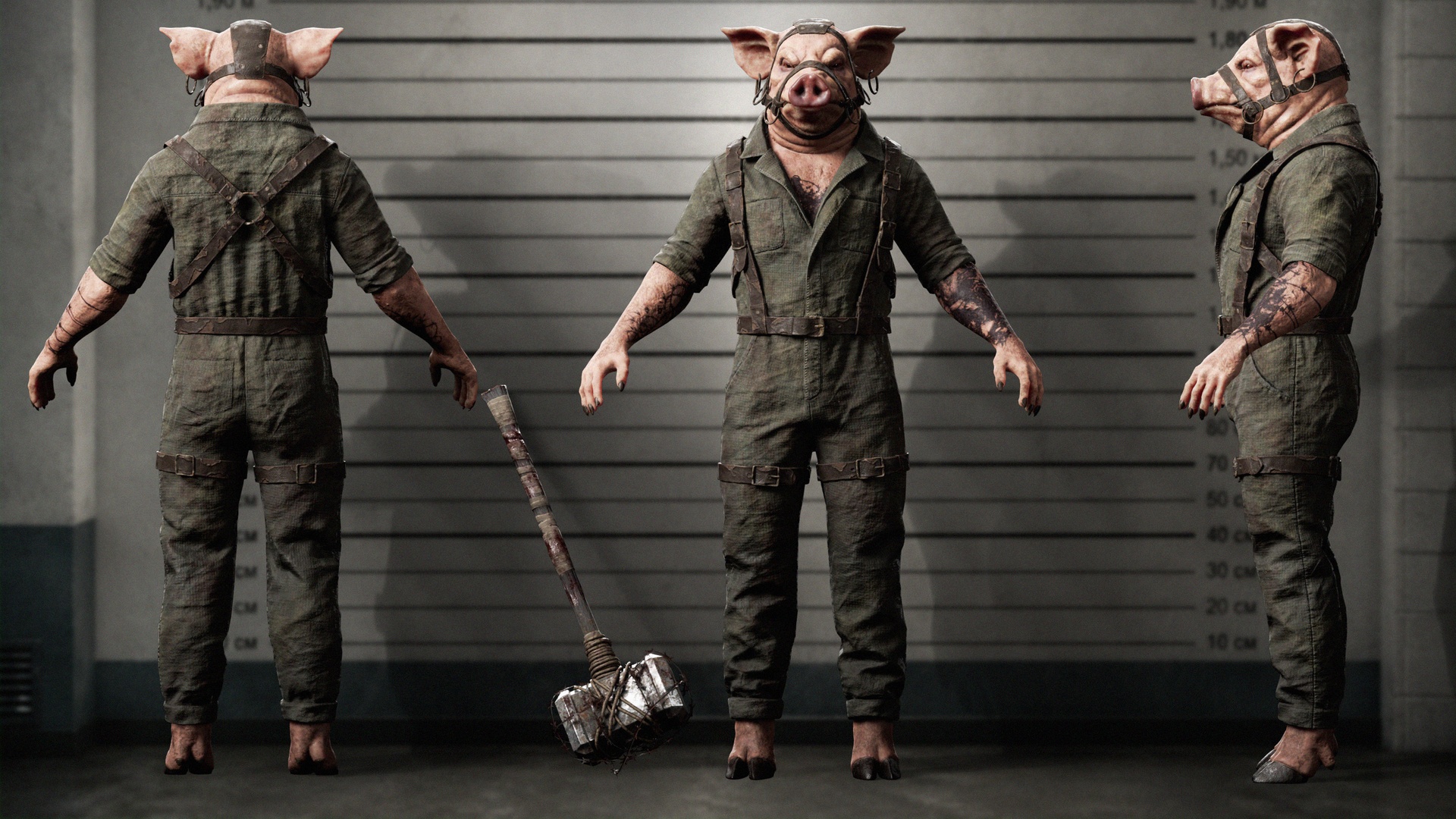 Media 1 for listing Brute Pigman – Semi-Realistic Horror Character | UE5 Rigged