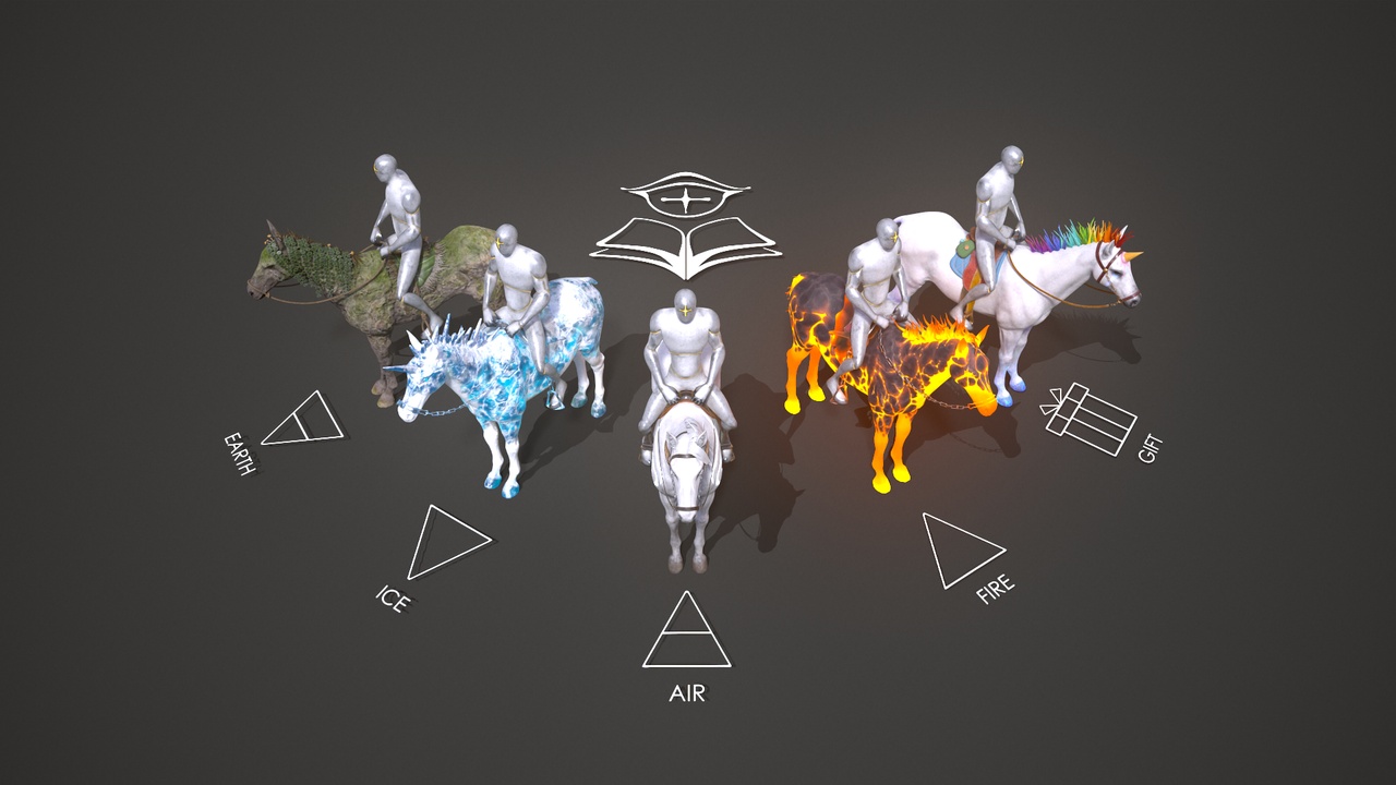 商品 Elemental Horses Pack 的媒体 1