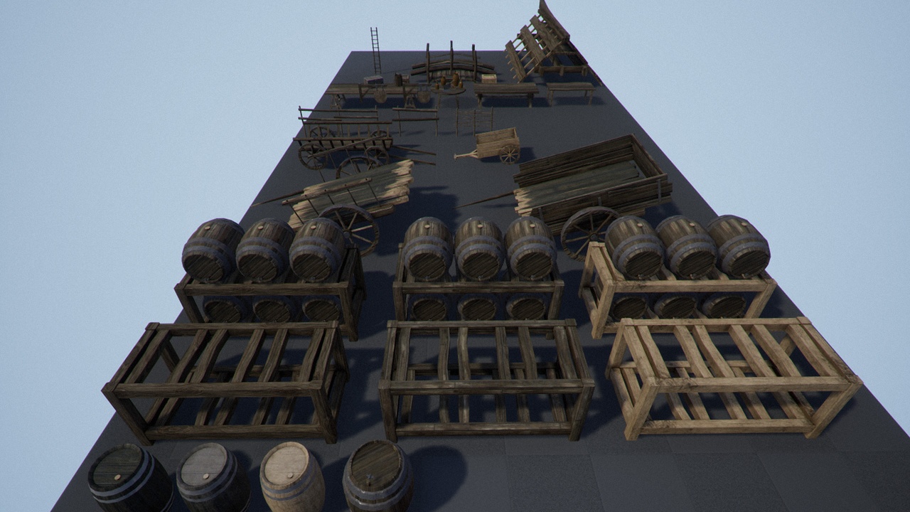 Media 1 for listing MEDIEVAL ASSETS PACK