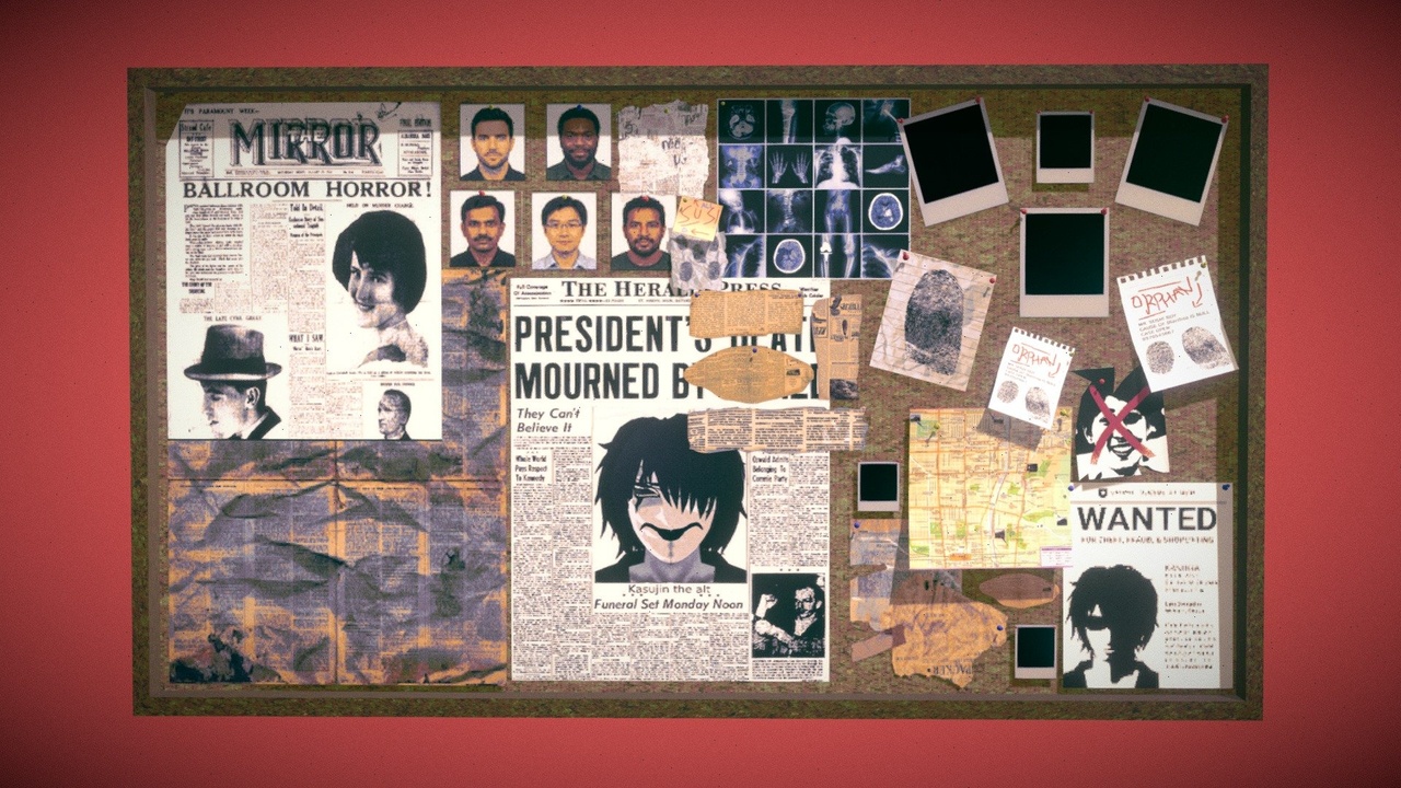 Media 1 for listing PSX - Cork/Evidence Board