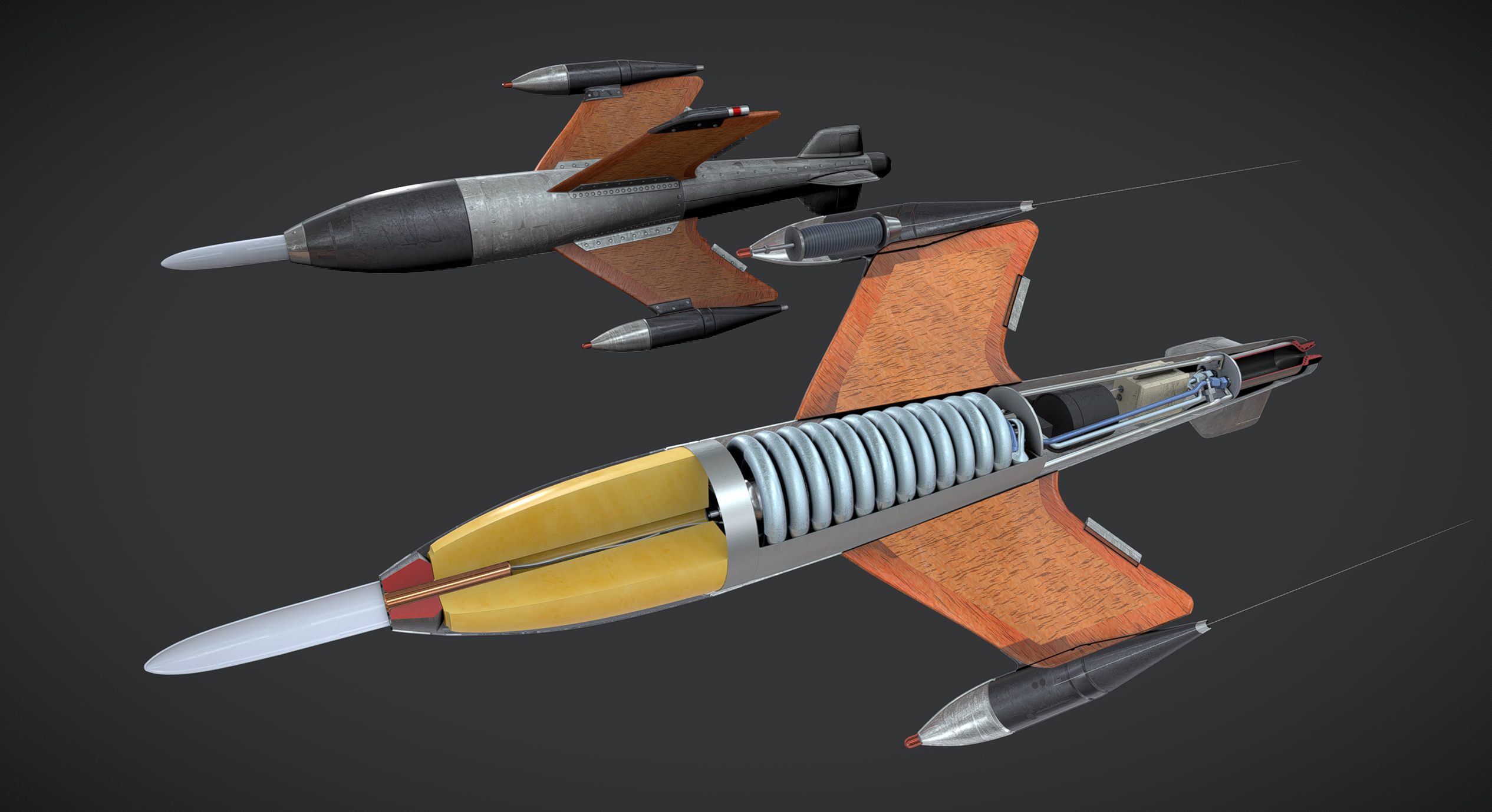 Ruhrstahl X4 Missile | Fab