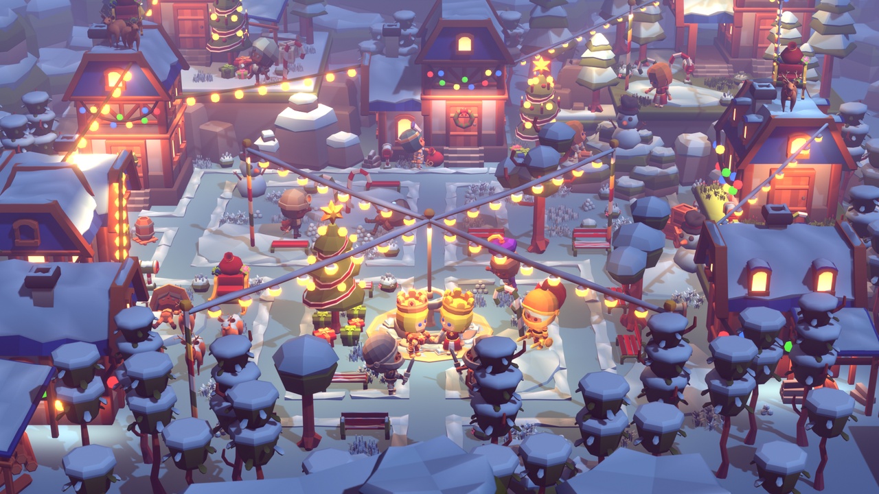 Media 1 for listing Stylized Christmas Village