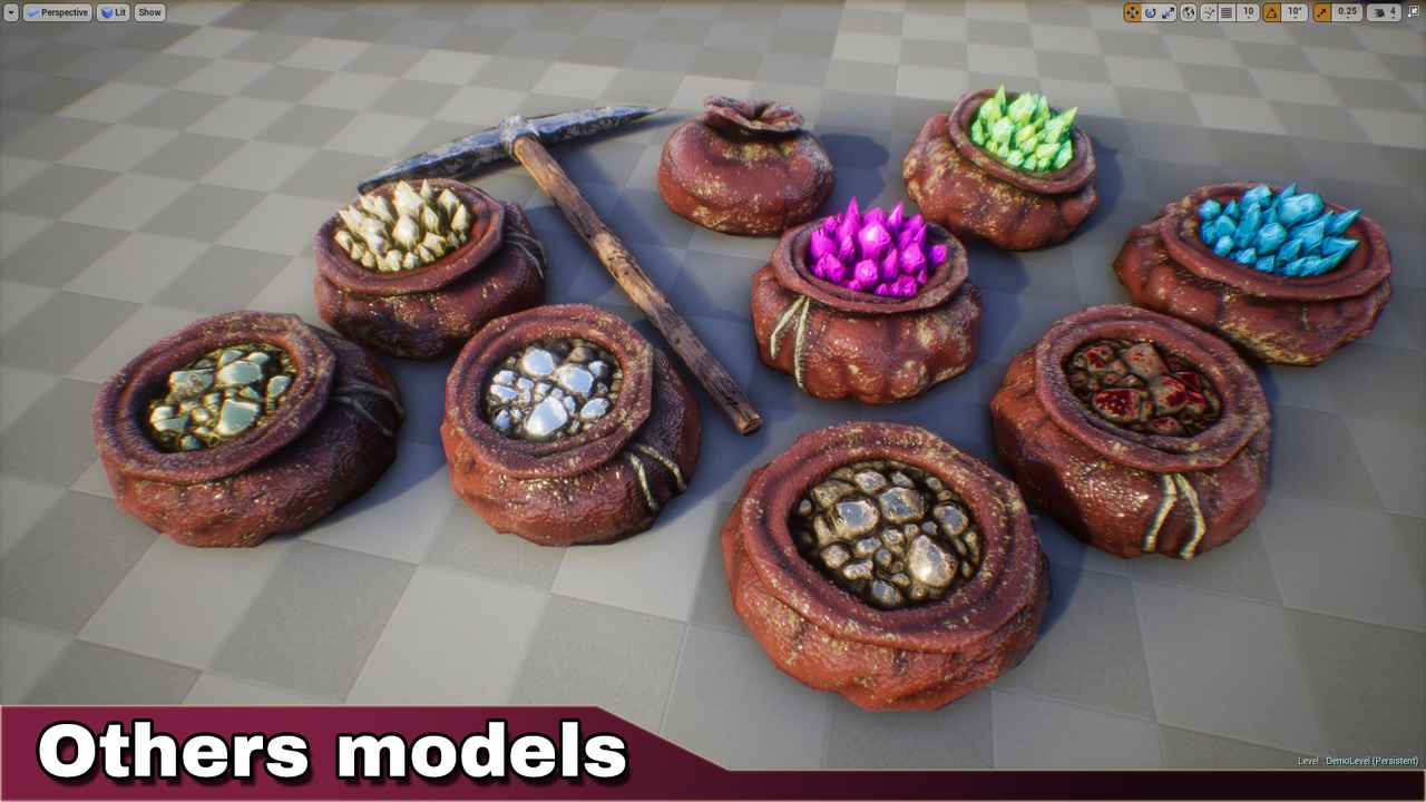 Media 1 for listing Mining fantasy pack