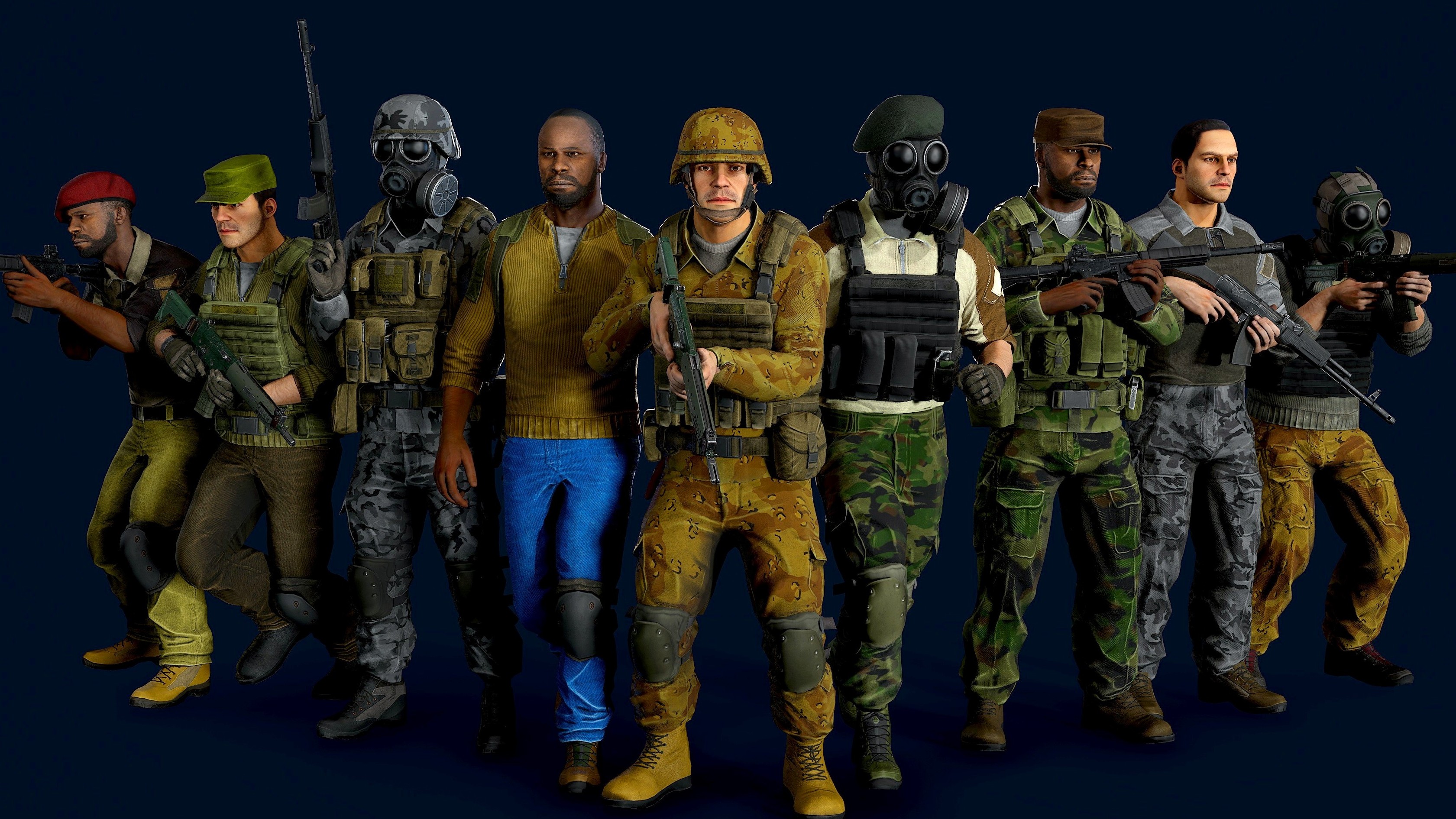 Modular military character | Fab