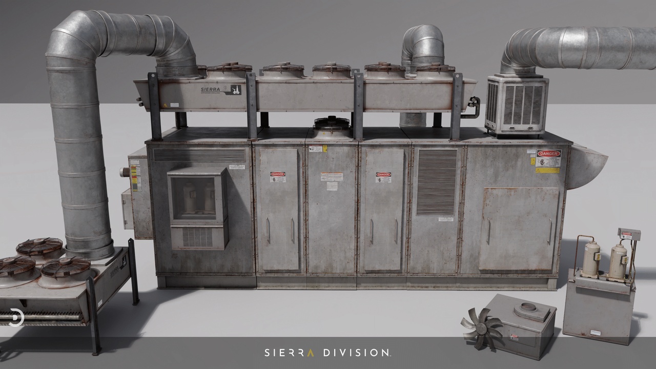 Media 1 for listing Industrial AC Assets Pack