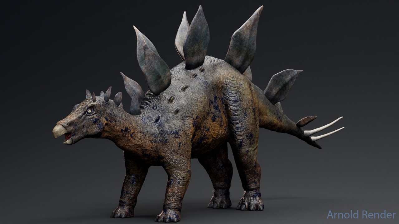 Media 1 for listing Dinosaur Stegosaurus