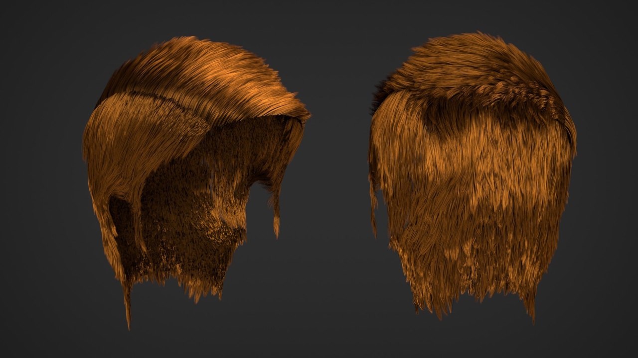 Media 1 for listing Free Medium Layered HairStyle for MetaHuman - MHPKG