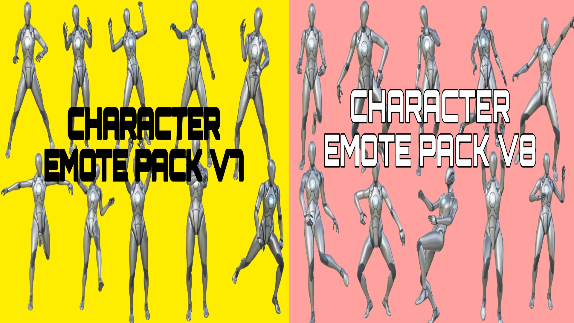 20 Character Emote V4 | Fab