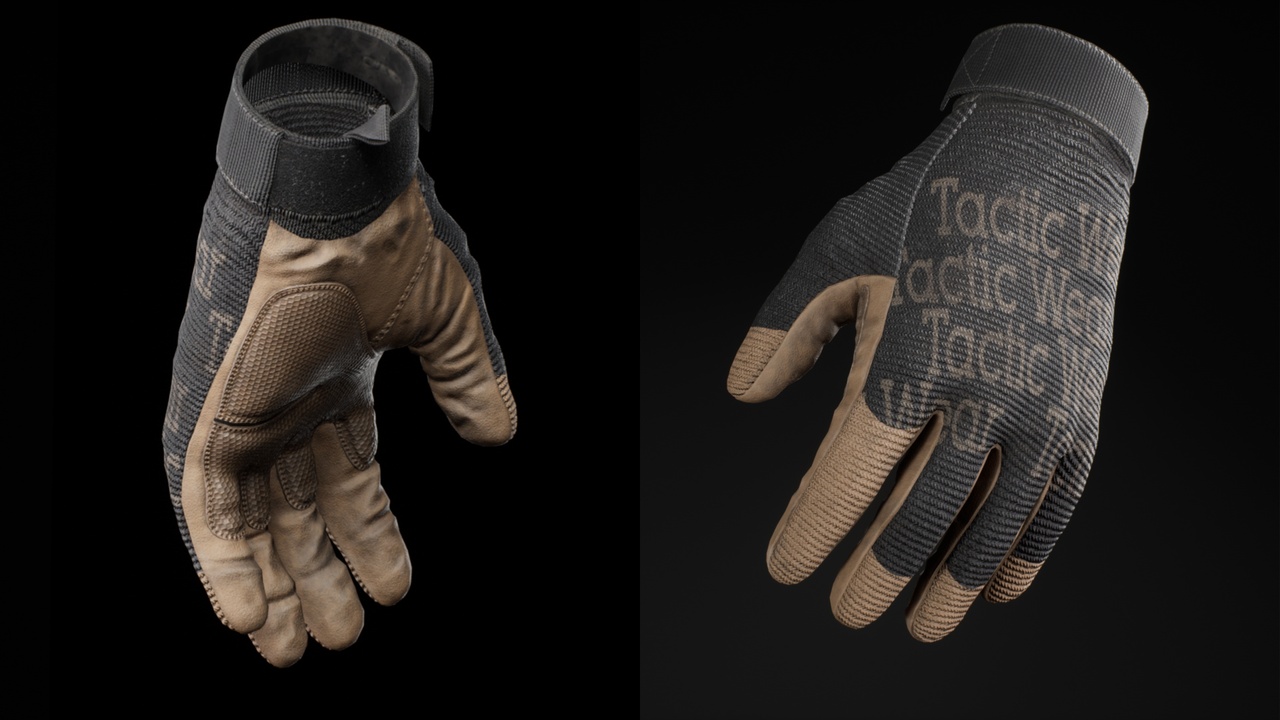 Media 1 for listing Tactical Gloves Print - Metahuman