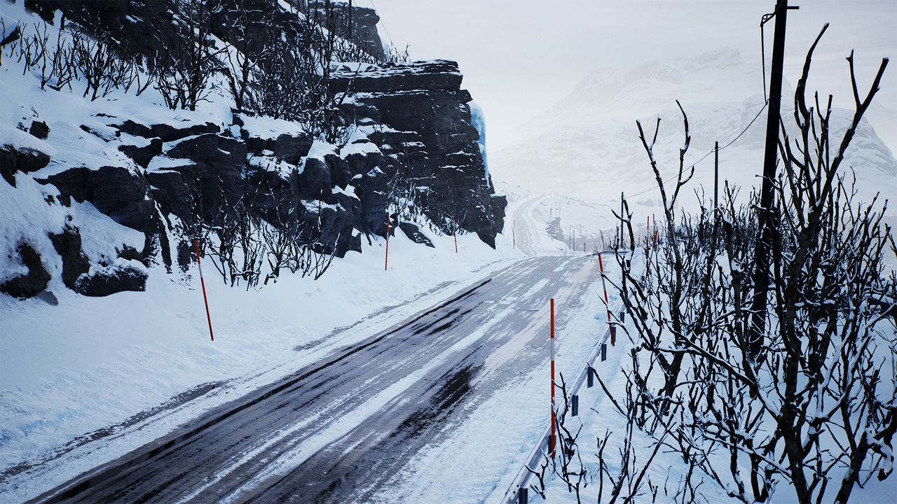 Media 1 for listing Automotive Winter Scene