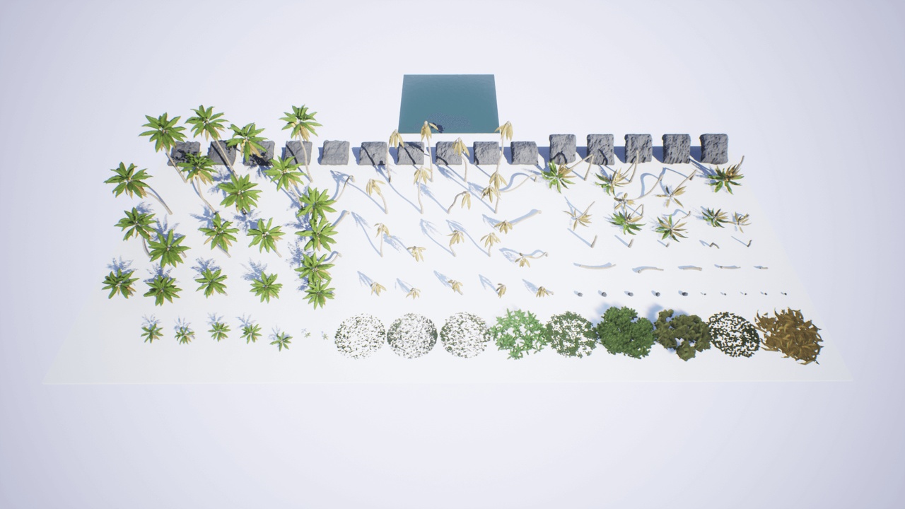 Media 1 for listing Low Poly: Tropical Islands