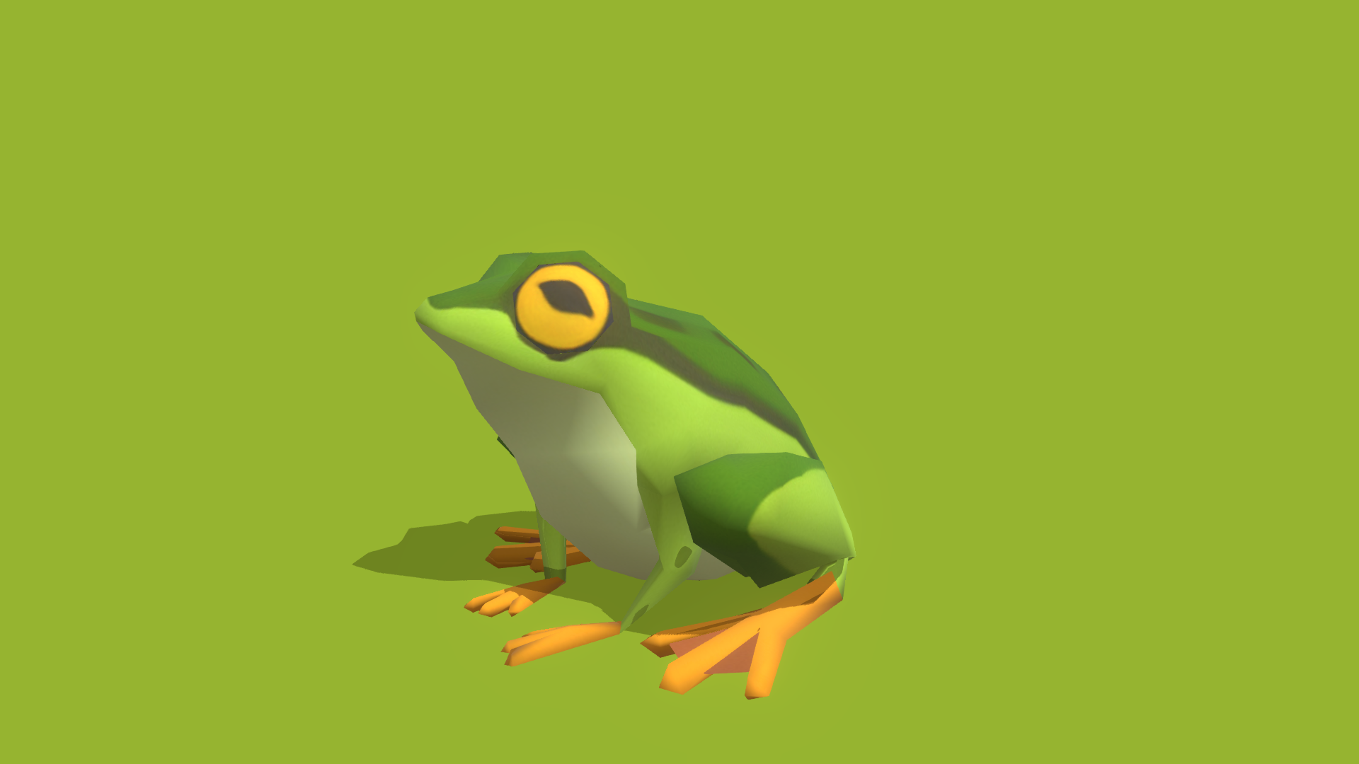 Toon Frog - Animated | Fab