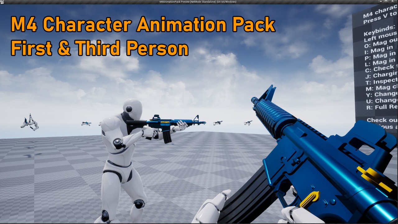 Media 1 for listing M4 Character Animation Pack