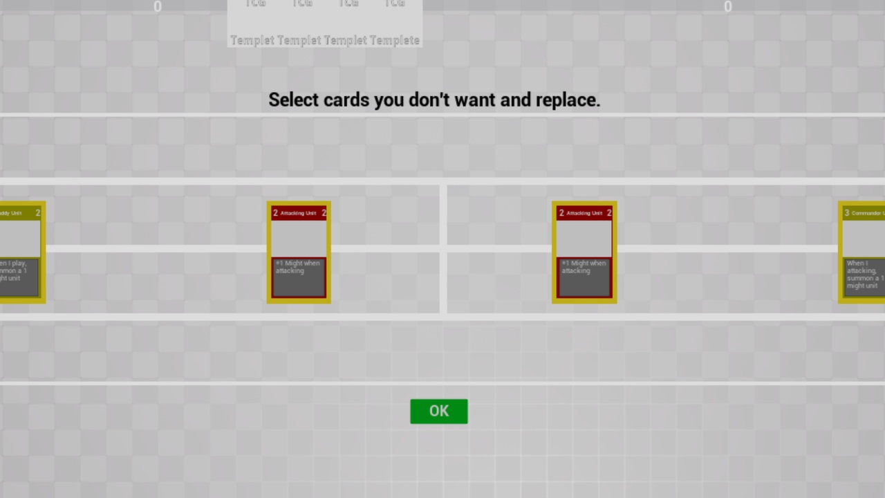 Media 1 for listing Battlefield TCG Template Prototype