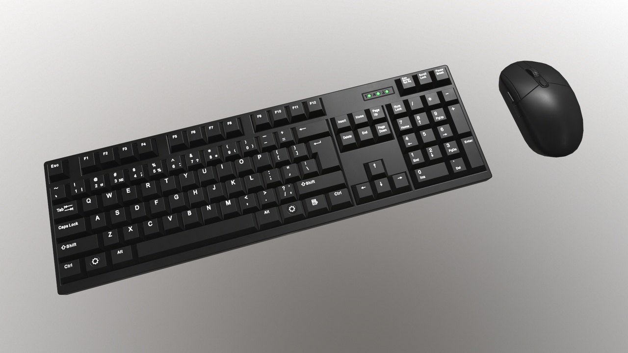Computer Mouse And Keyboard | Fab