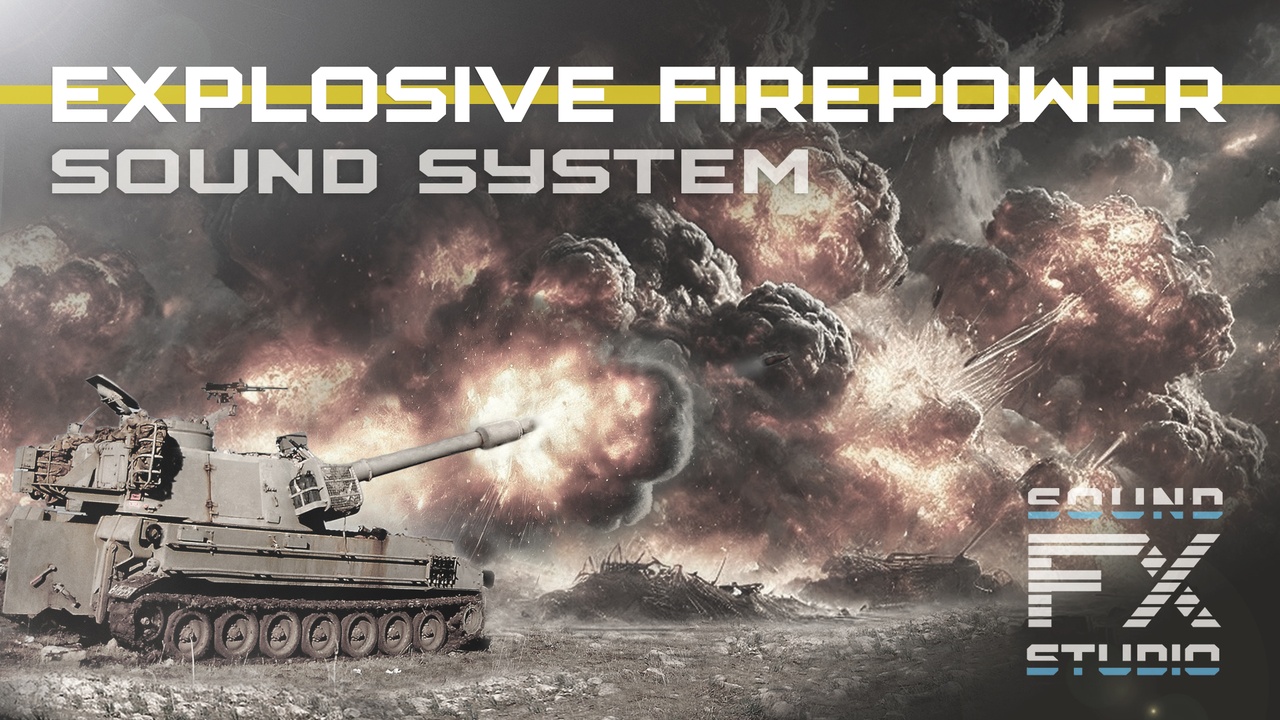 Media 1 for listing Explosive Firepower & Impact Sound System