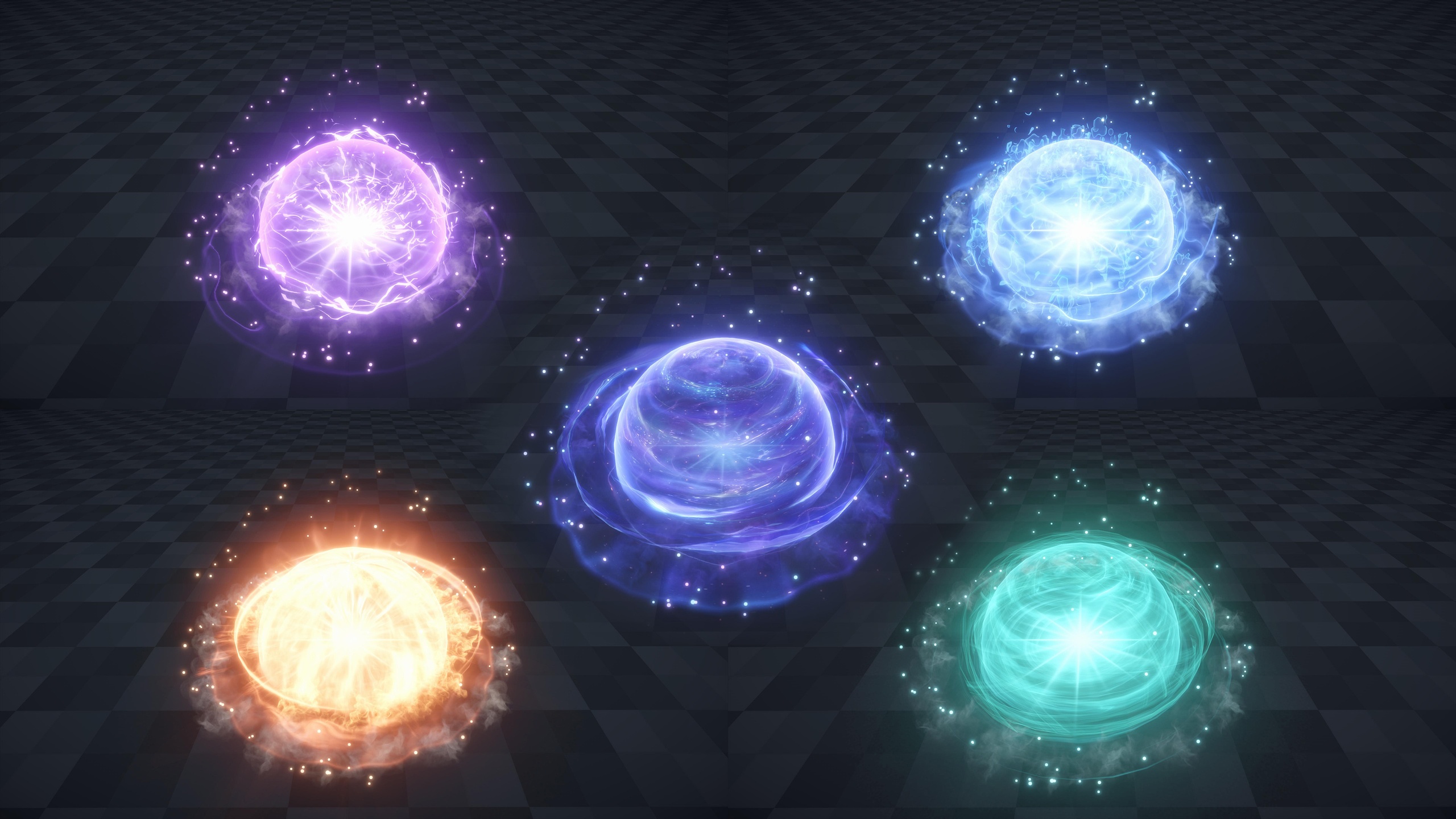 Media 1 for listing Unity VFX Elemental Explosion