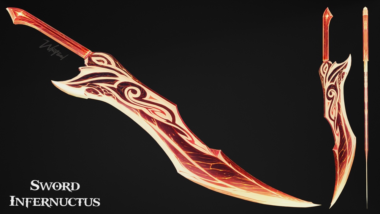 Media 1 for listing Sword Infernuctus [Stylized Fantasy]