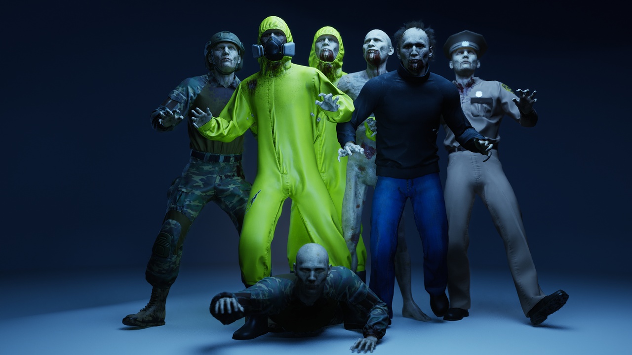 Media 1 for listing Dismemberable Zombie Pack 01