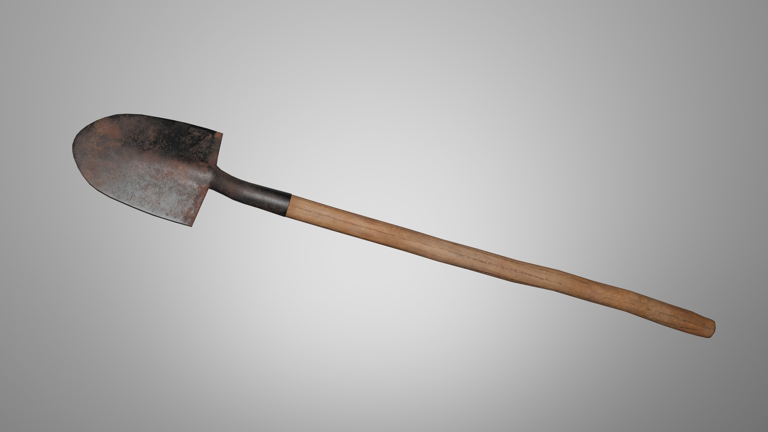 Media 1 for listing Old Rusty Shovel Spade