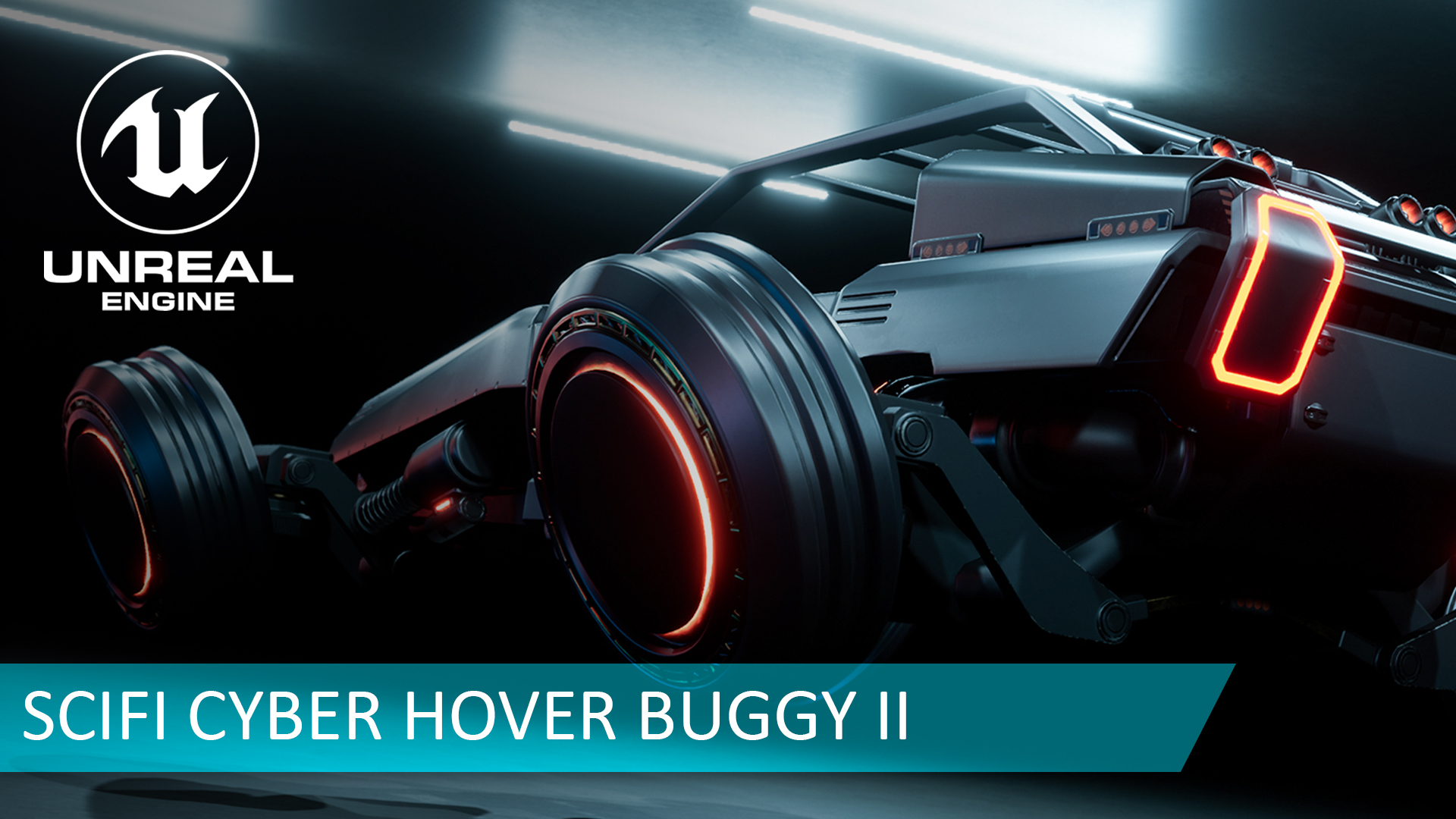 SciFi Cyber Hover Buggy 2 | Fab