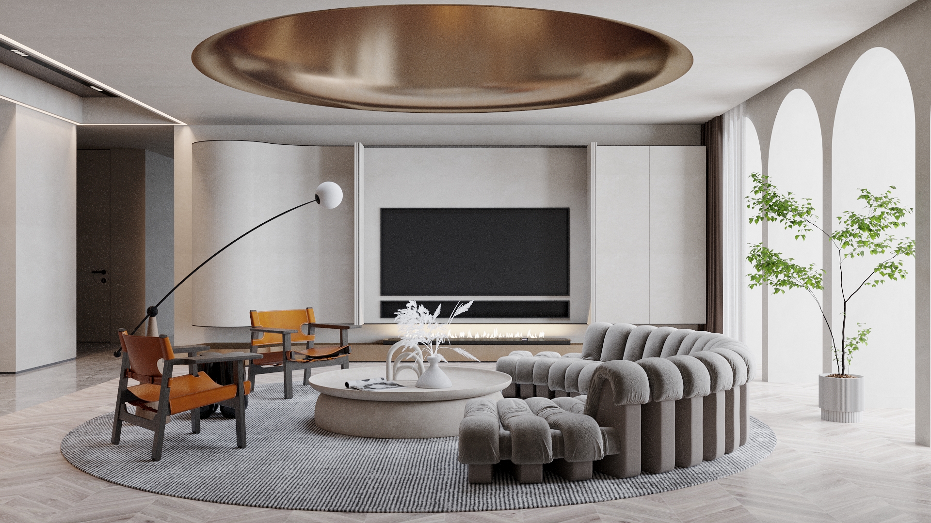 Living Room Scene 09 | Fab