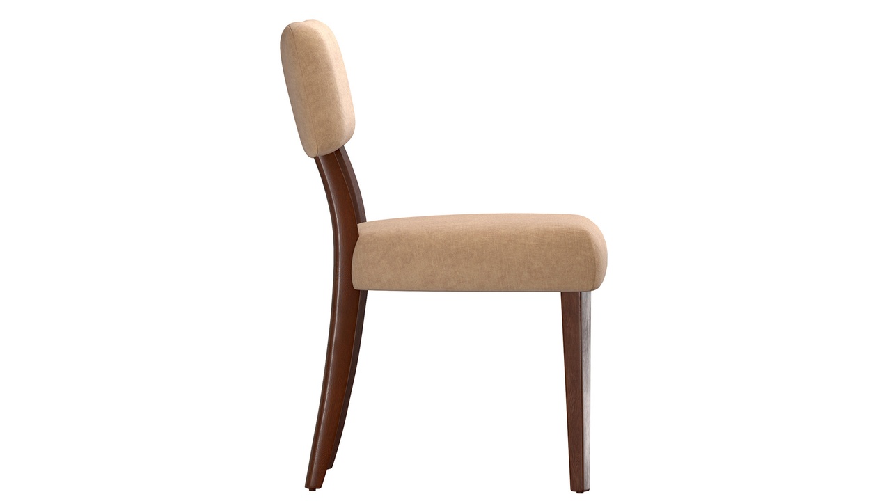 Media 1 for listing Wooden frame with velvet seat classic Dining Chair