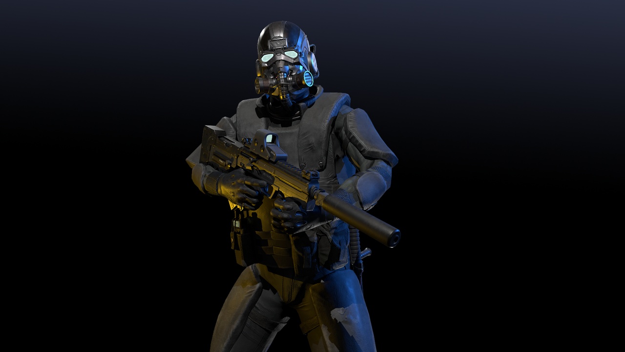 Media 1 for listing Special forces ski-fi soldier
