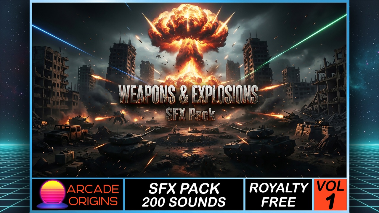 Media 1 for listing Weapons & Explosions SFX Pack - Vol. 1