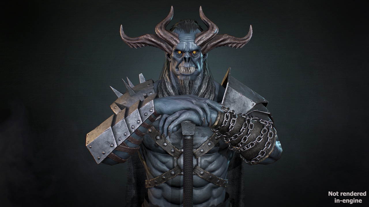 Monster Warrior 01 | Fab