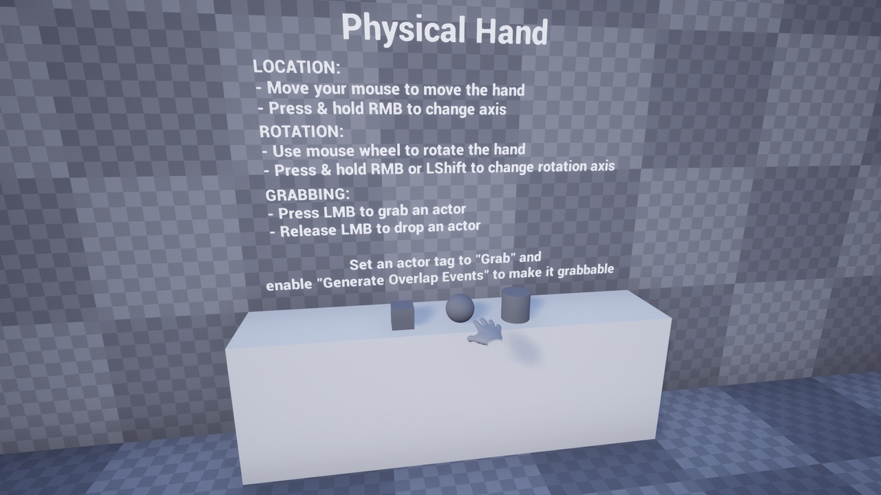 Media 1 for listing Physical Hand