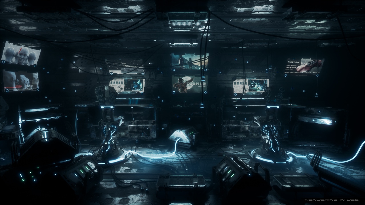 商品 Sci-Fi Computer Station - Modular - High-Poly - Smart Materials 的媒体 1