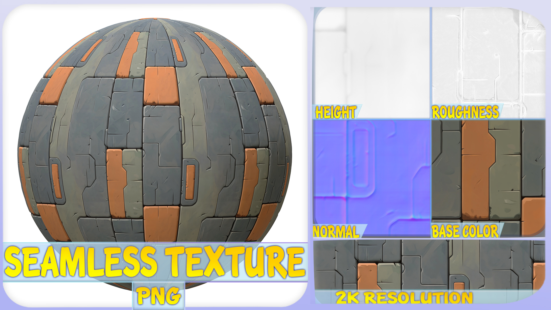 SciFi Seamless Texture | Fab