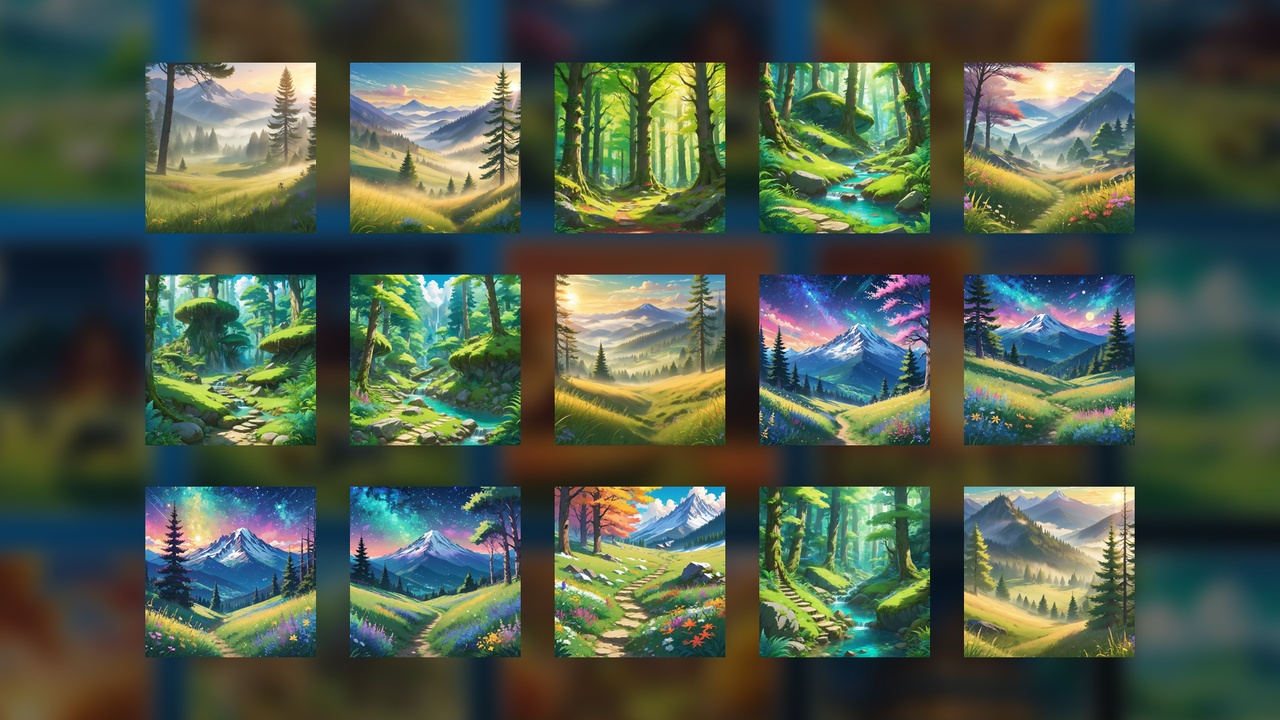 Media 1 for listing Nature 02 Stickers