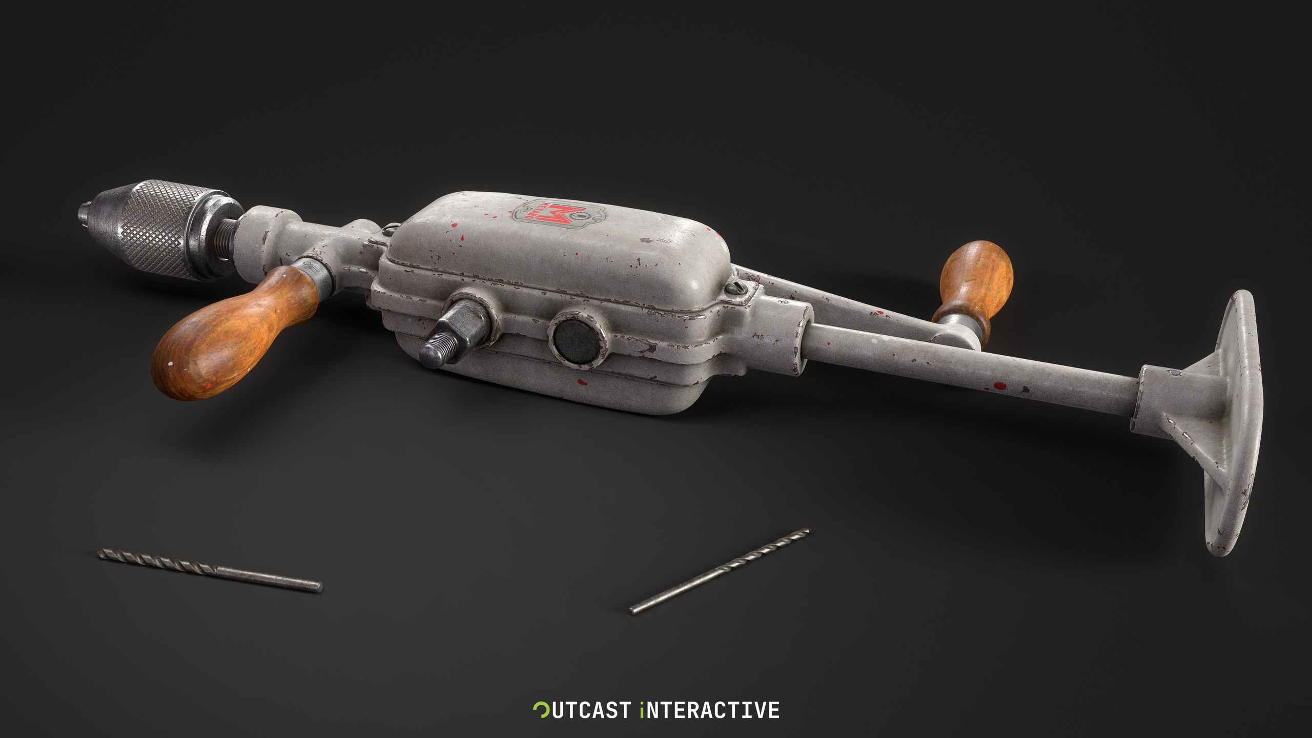 Media 1 for listing Hand Tool - Hand Drill 12 - PBR Game Ready