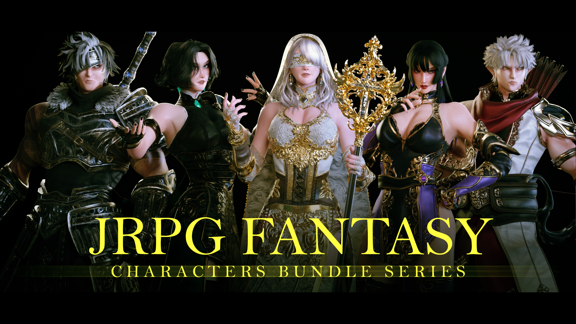 JRPG FANTASY CHARACTERS - BUNDLE EDITION | Fab