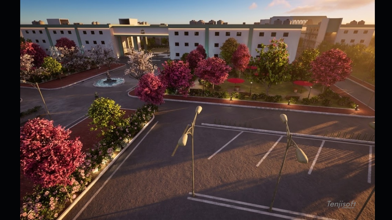 Media 1 for listing MODERN SCHOOL CAMPUS | Premium Modular Environment Pack