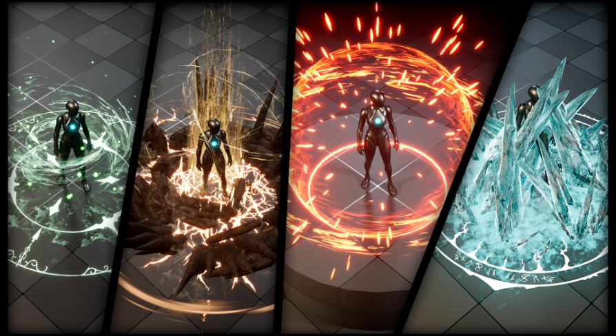 Pack Magic Effects Niagara 1 | Fab