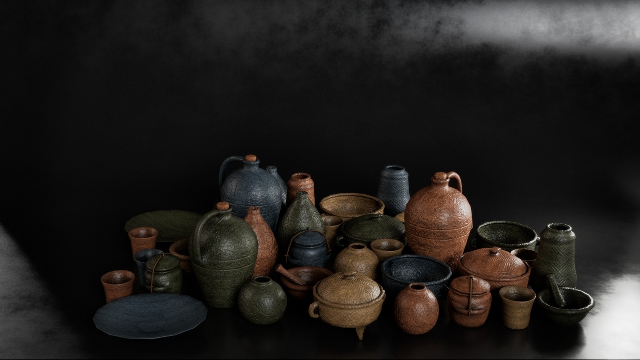 Media 1 for listing Simple Clay Pottery