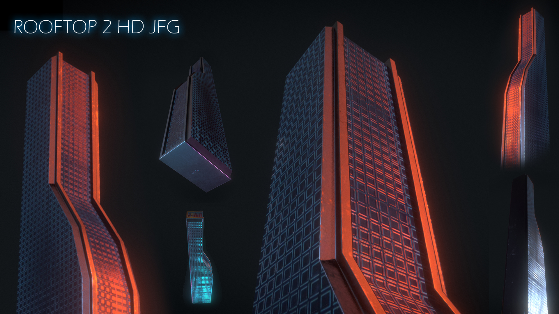 Roblox Rooftop Rooftop 2 HD JFG - Roblox Showcase Prop | Fab