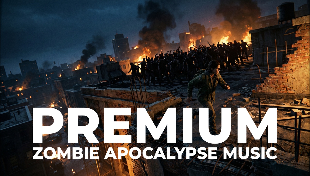 Media 1 for listing PREMIUM Zombie Post-Apocalyptic BGM Pack 1