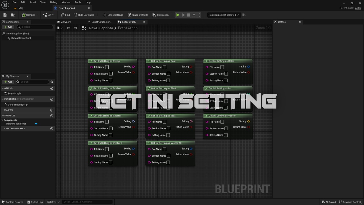 Media 1 for listing Blueprint Ini Files