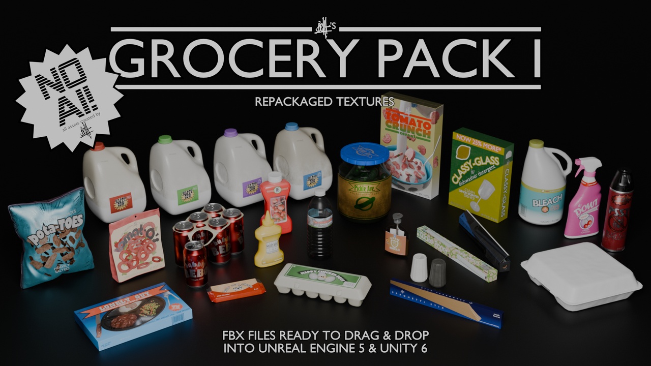 Media 1 for listing Grocery Pack - Vol. I