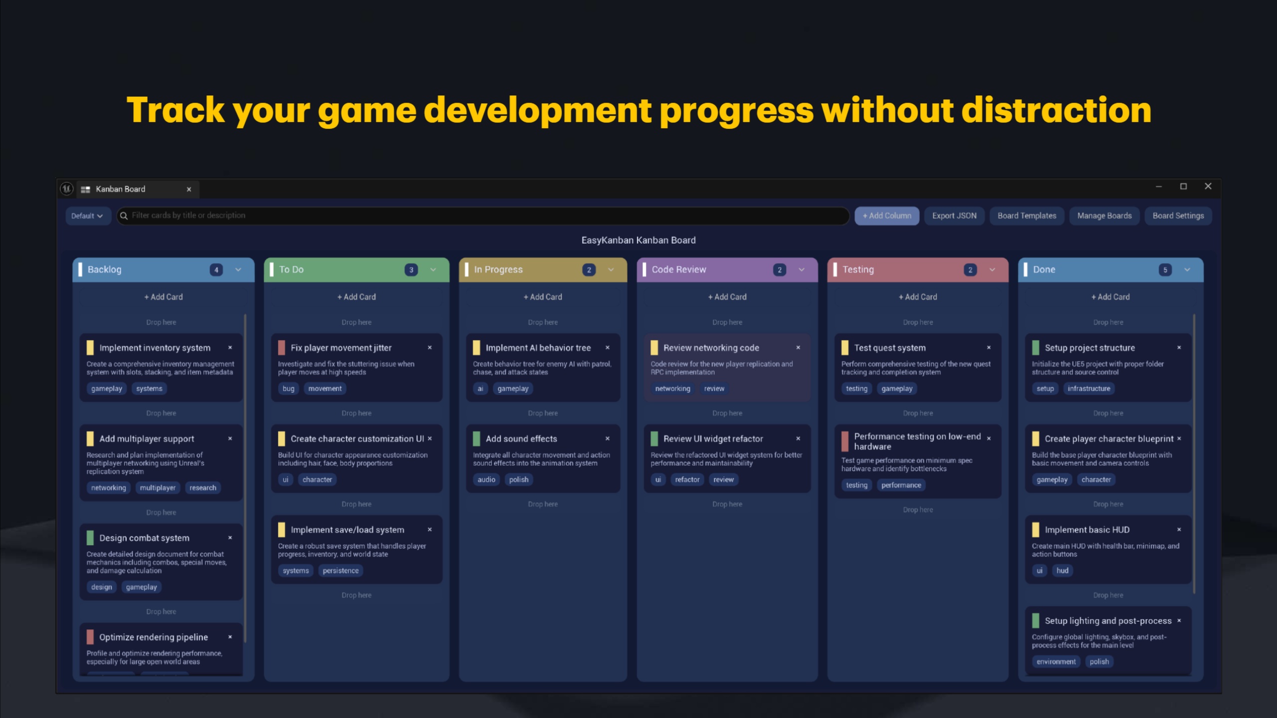 Media 1 for listing Easy Kanban Board | Project Management