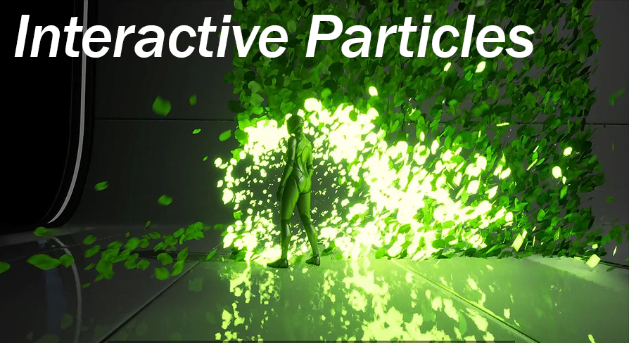 Niagara Interactive Particles | Fab