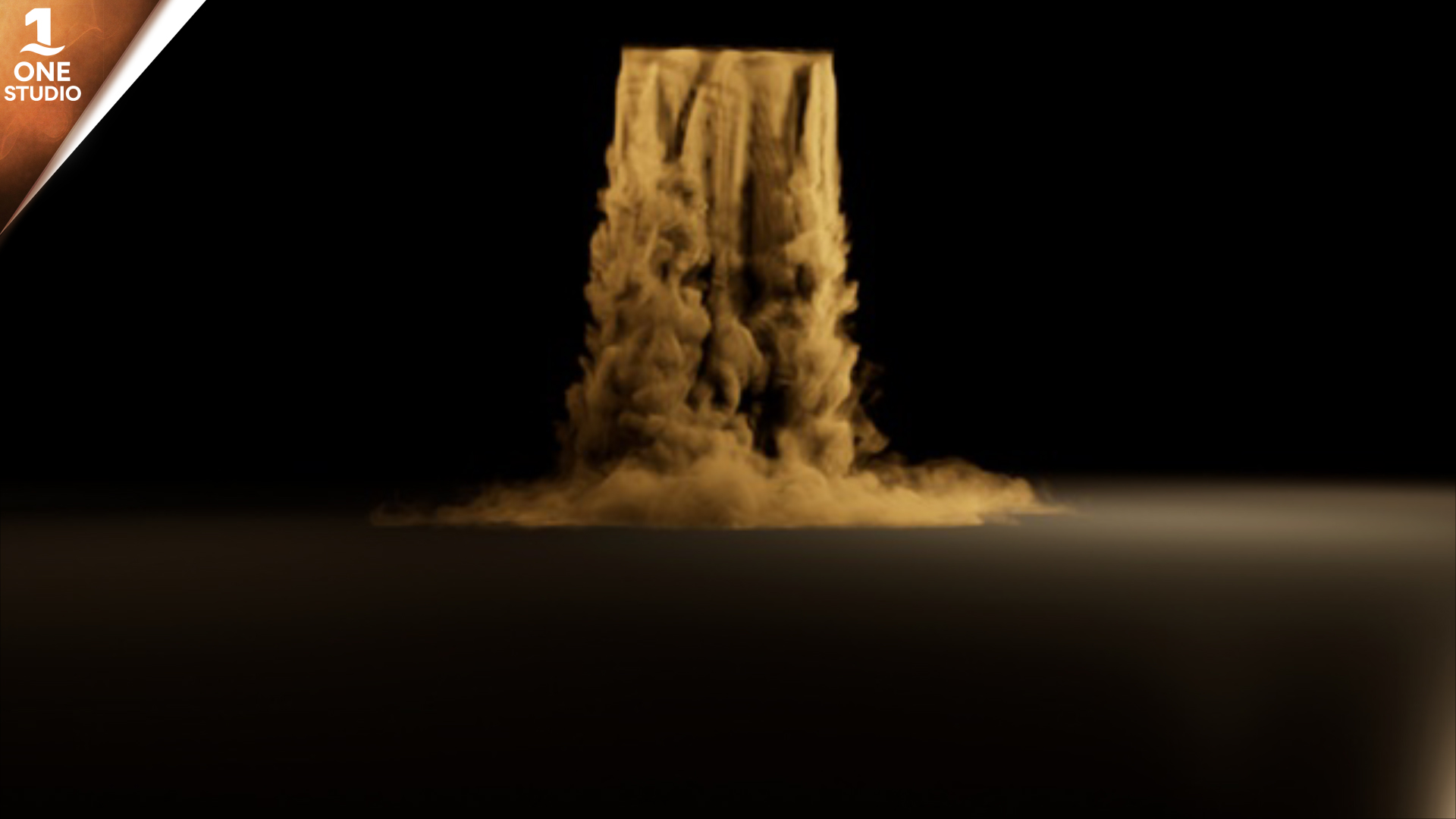 Sand Waterfall 3D VDB Pack