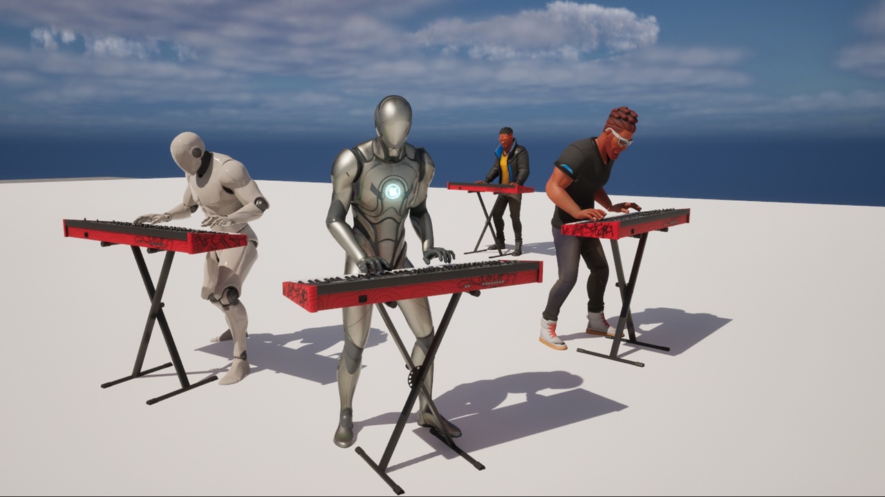 Media 1 for listing The Keyboardist - Animation Pack