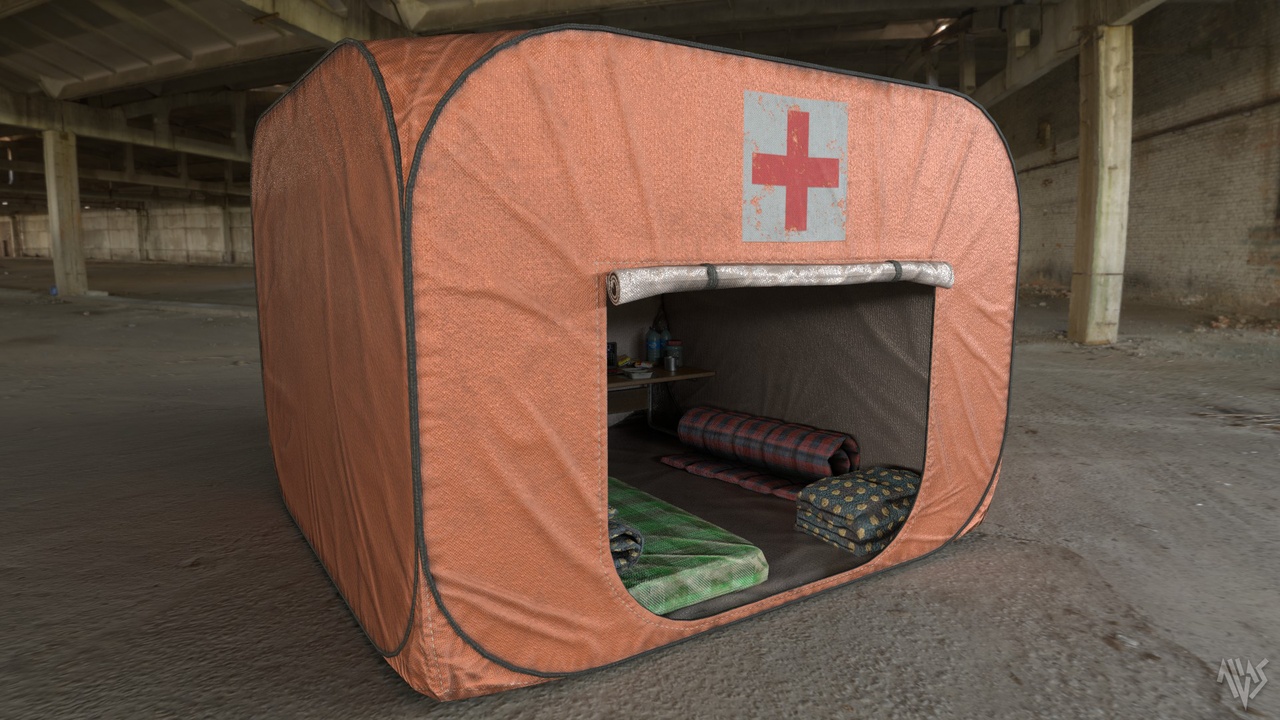 Media 1 for listing Indoor Disaster Relief Tent