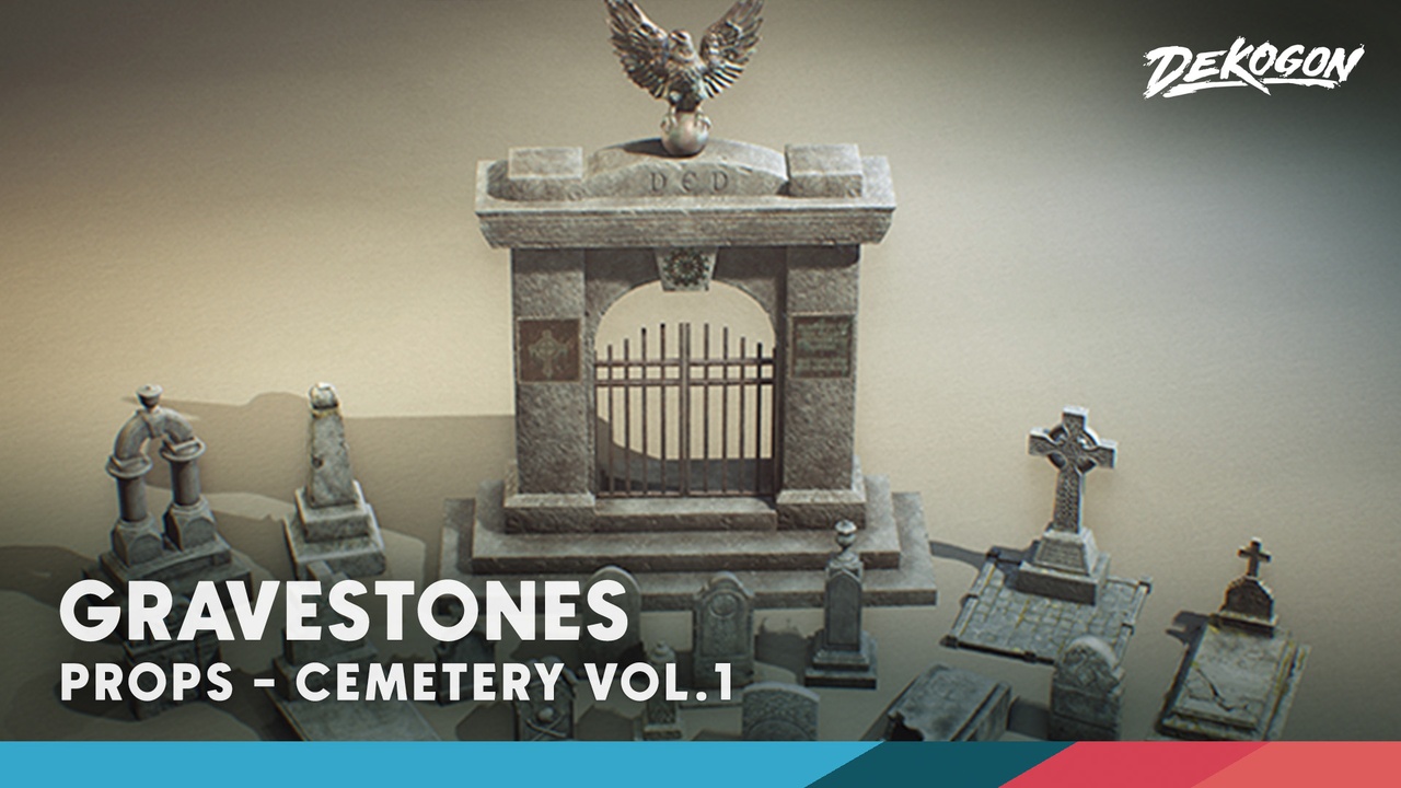Media 1 for listing Cemetery - VOL.1 - Gravestones